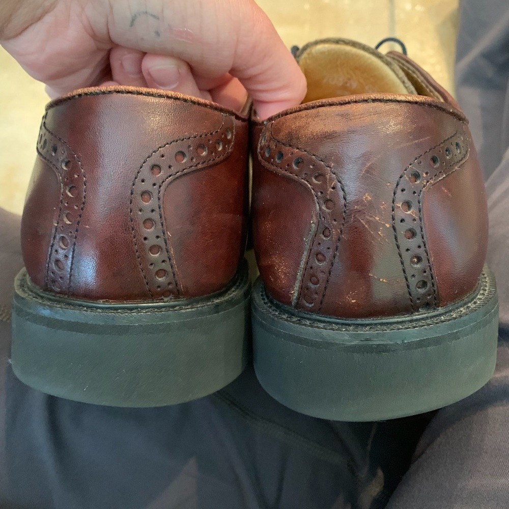 Vibram Men’s Leather Dress Shoes - Picture 7 of 8